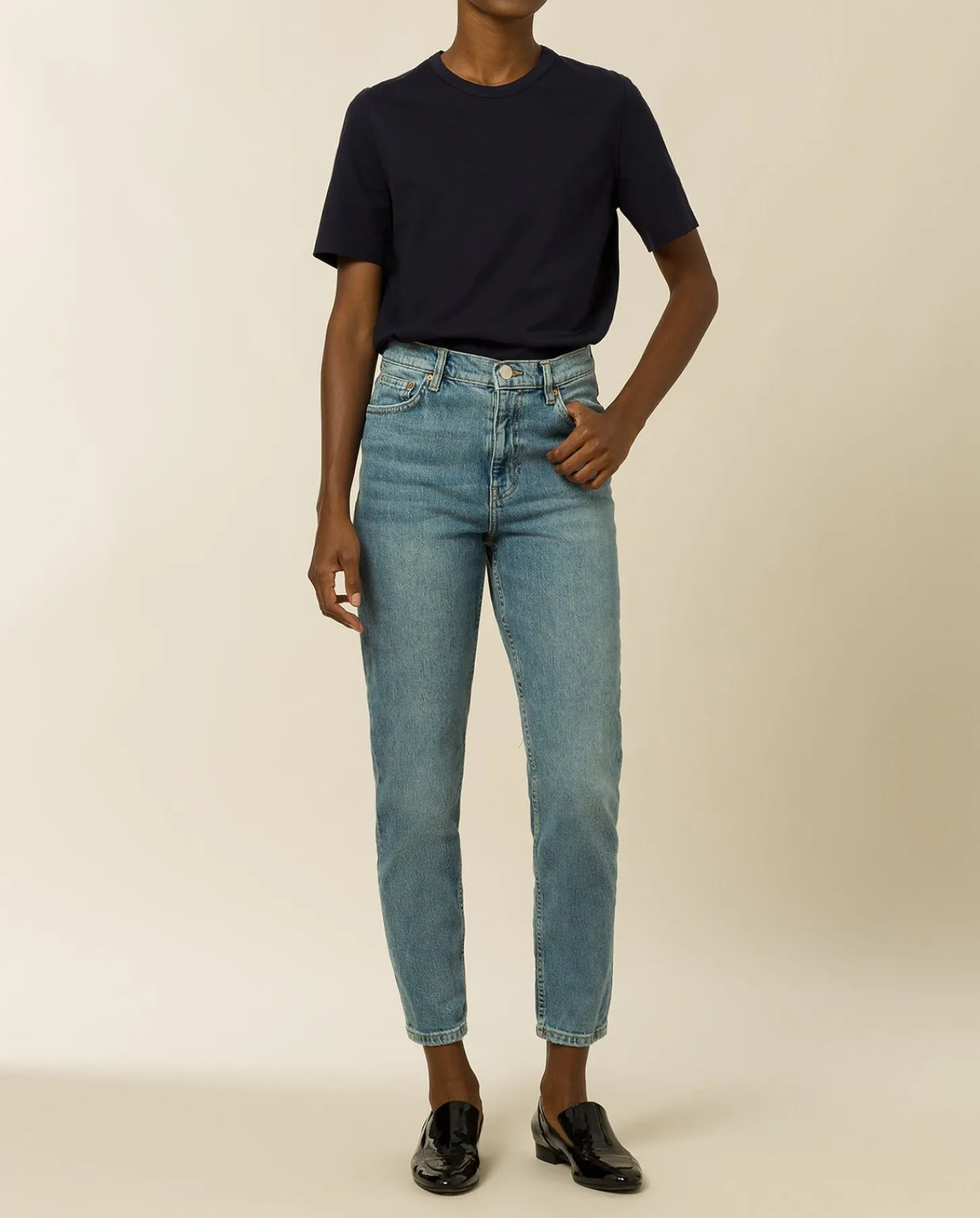 Online Rundhals T-Shirt Tops & Blusen