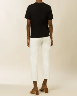 Discount Rundhals T-Shirt Tops & Blusen